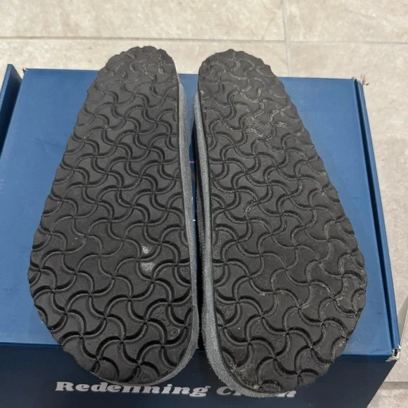 Birkenstock Boston Suede Gray Soft Footbed - Picture 2 of 5